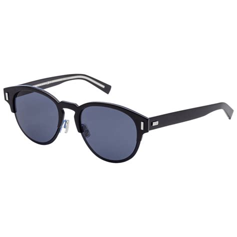 dior blacktie blue mirror round men's|BlackTie254S sunglasses .